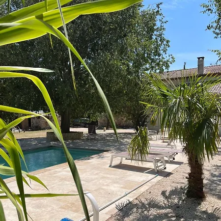 Villa Grand Mas Proche Uzes Et Pont Du Gard *